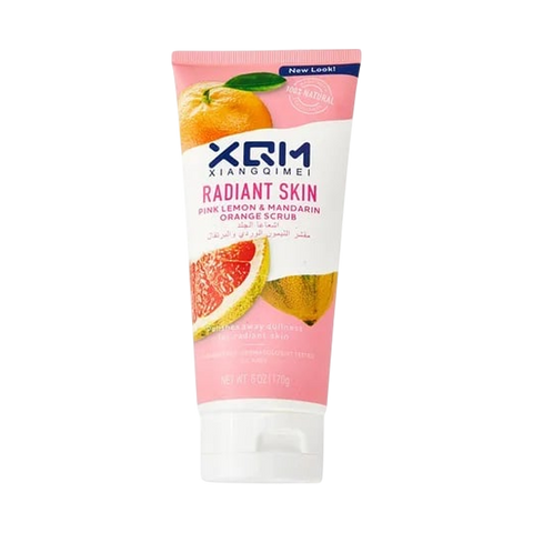 Xqm Radiant Skin Pink Lemon & Mandarin Orange Scrub 170g