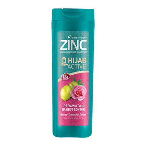 Zinc Anti Dandruff Hijab Active Shampoo 340ml
