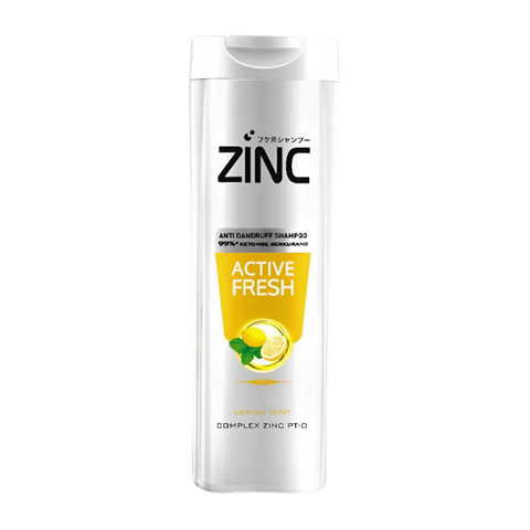 Zinc Anti Dandruff Shampoo Active Fresh Lemon Mint 340ml