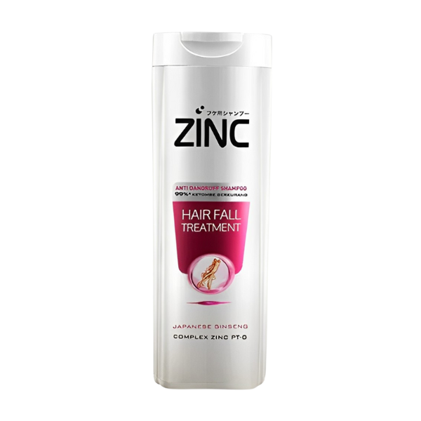 Zinc Anti Dandruff Shampoo Hair Fall Treatment 340ml