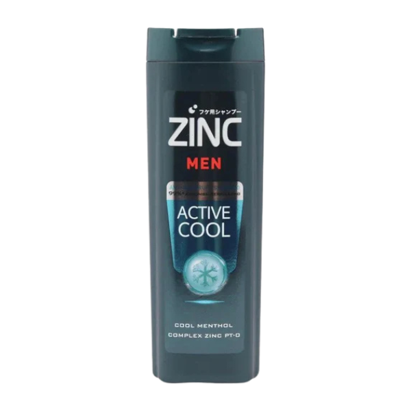  Zinc Men Anti Dandruff Shampoo Active Cool 340ml