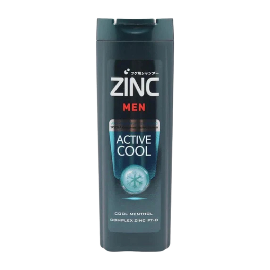  Zinc Men Anti Dandruff Shampoo Active Cool 340ml