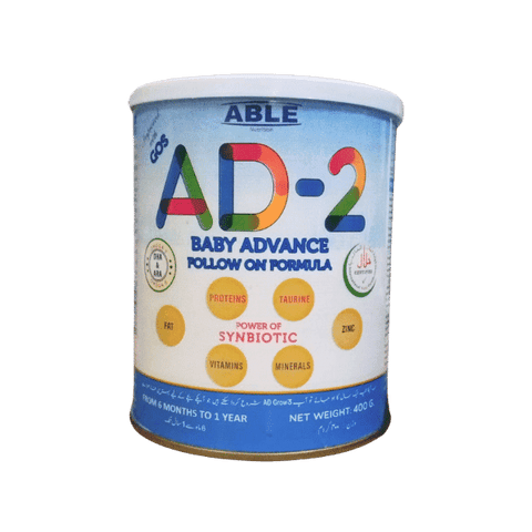 ABLE BABY ADVANCE FOLLOW ON FORMULA DA-2 400G - Nazar Jan's Supermarket