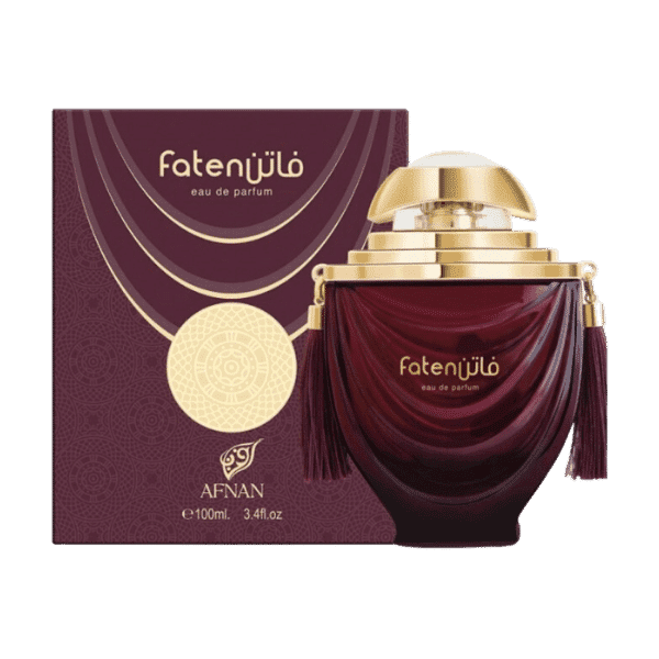 AFNAN FATEN MAROON PARFUM FOR WOMEN 100ML - Nazar Jan's Supermarket