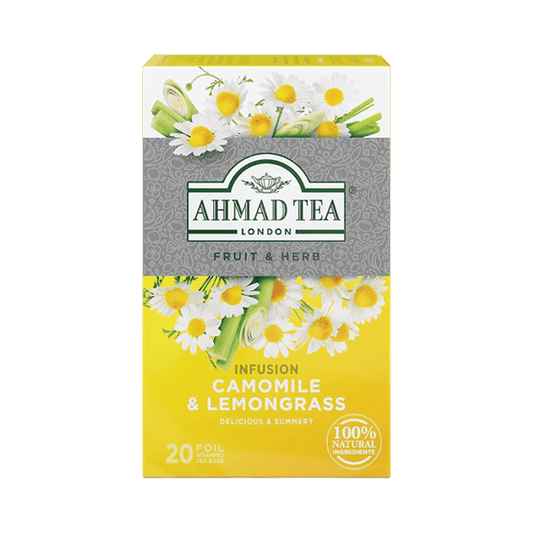 AHMAD TEA INFUSION CAMOMILE & LEMONGRASS 20PCS - Nazar Jan's Supermarket