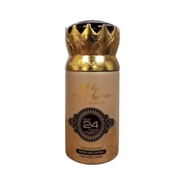 AL ZAAFARAN OUD 24 HOURS BODY SPRAY 250ML - Nazar Jan's Supermarket