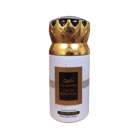 AL ZAAFARAN OUD ROMANCEA BODY SPRAY 250ML - Nazar Jan's Supermarket