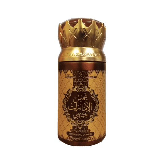 AL ZAAFARAN SHAMS AL EMARAT BODY SPRAY 250ML - Nazar Jan's Supermarket