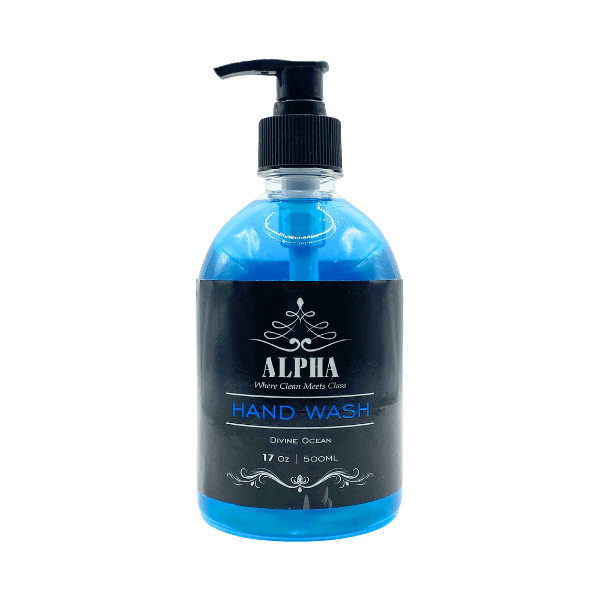 ALPHA HAND WASH DIVINE OCEAN 500ML - Nazar Jan's Supermarket