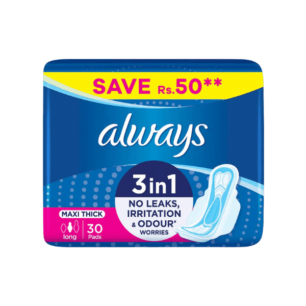 ALWAYS MAXI THICK 30 PADS - Nazar Jan's Supermarket