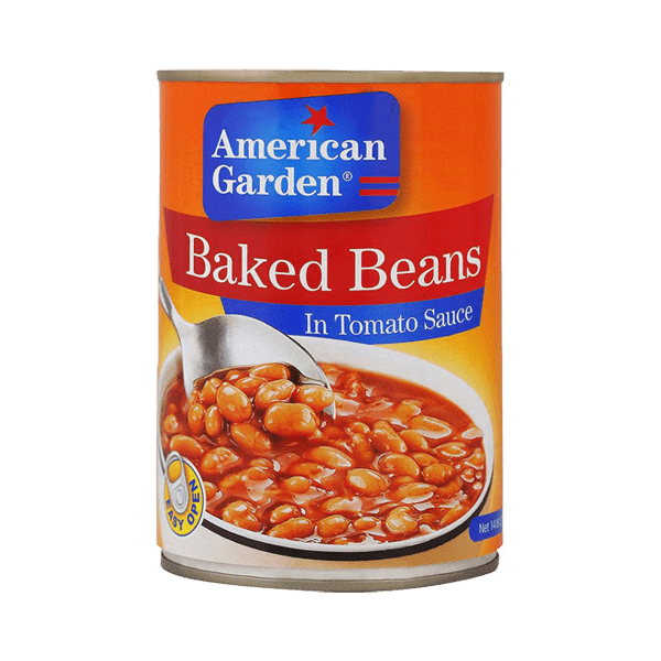 AMERICAN GARDEN BAKED BEANS TOMATO SAUCE 420GM - Nazar Jan's Supermarket