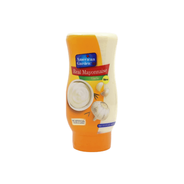 AMERICAN GARDEN MAYONNAISE GARLIC 400ML - Nazar Jan's Supermarket