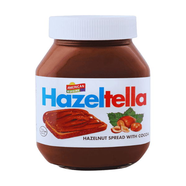 AMERICAN KUISINE HAZELTELLA HAZELNUT SPREAD 680G - Nazar Jan's Supermarket