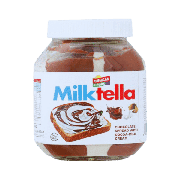 AMERICAN KUISINE MILKTELLA CHOCOLATE SPREAD 680G - Nazar Jan's Supermarket