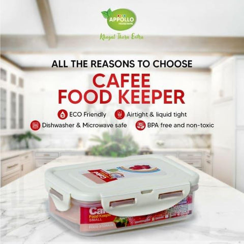 APPOLLO CAFEE FOOD KEEPER MEDIUM 650ML - Nazar Jan's Supermarket