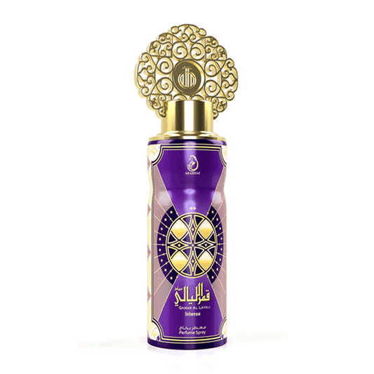 ARABIYAT QAMAR AL LAYALI INTENSE PERFUME SPRAY 200 ML - Nazar Jan's Supermarket