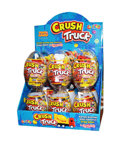 ARAS CRUSH TRUCK SURPRISE EGG & CANDY 20GM - Nazar Jan's Supermarket