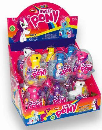 ARAS PONY SURPRISE EGG & CANDY 10GM - Nazar Jan's Supermarket