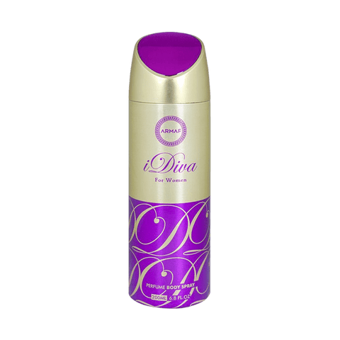 ARMAF IDIVA BODY SPRAY FOR WOMEN 200ML - Nazar Jan's Supermarket