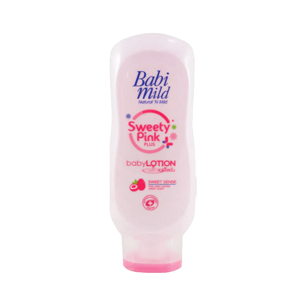 BABI MILD BABY LOTION SWEETY PINK PLUS 180G - Nazar Jan's Supermarket