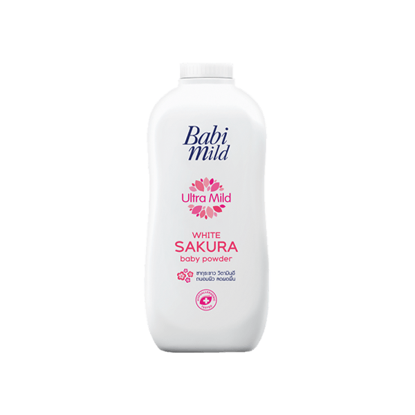 BABI MILD BABY POWDER ULTRA MILD WHITE SAKURA 160G - Nazar Jan's Supermarket