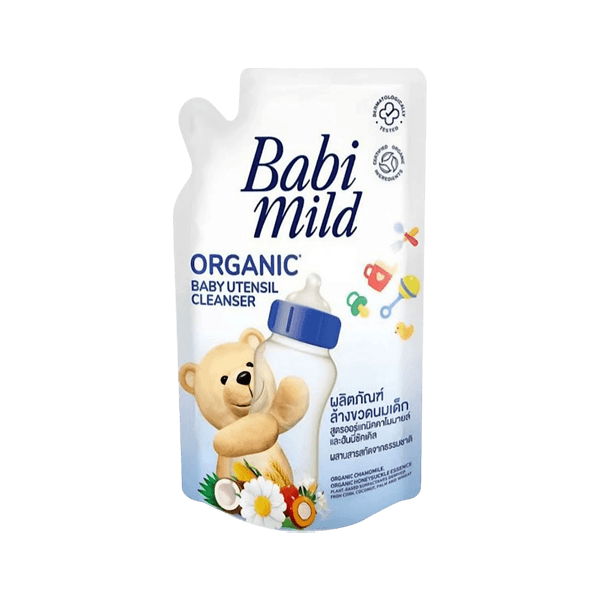 BABI MILD ORGANIC BABY UTENSIL CLEANSER POUCH 600ML - Nazar Jan's Supermarket