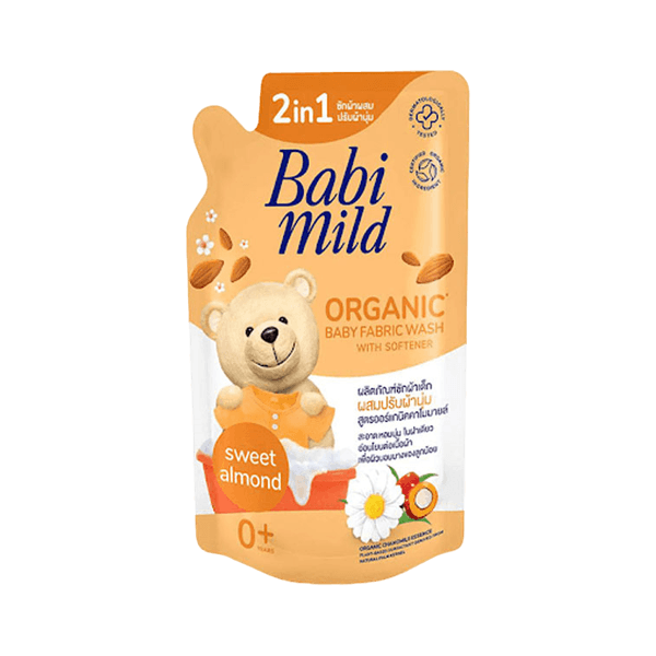 BABI MILD SWEET ALMOND BABY FABRIC WASH 570ML - Nazar Jan's Supermarket