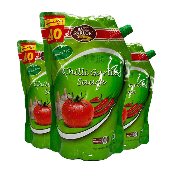 BAKE PARLOR CHILLI GARLIC SAUCE POUCH 800G - Nazar Jan's Supermarket