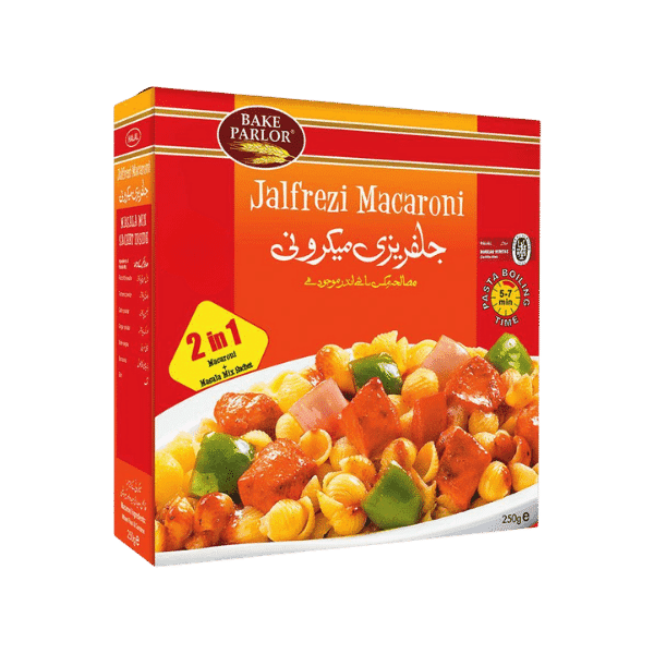 BAKE PARLOR JALFREZI MACARONI 250GM - Nazar Jan's Supermarket