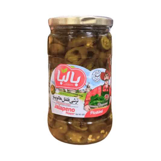 BALBA JALAPENO PEPPER PICKLED 680GM - Nazar Jan's Supermarket