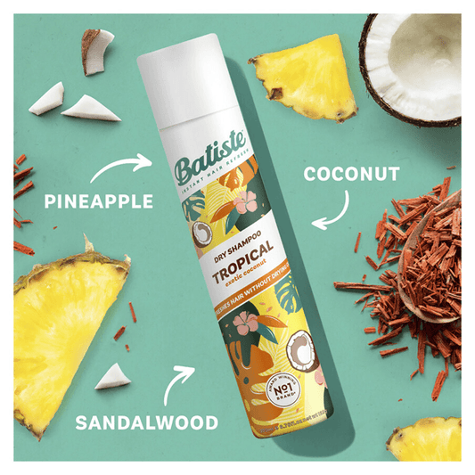 BATISTE DRY SHAMPOO TROPICAL EXOTIC COCONUT 200ML - Nazar Jan's Supermarket