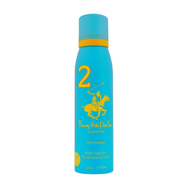 BEVERLY HILLS POLO CLUB POUR FEMME NO 2 BODY SPRAY 150ML - Nazar Jan's Supermarket