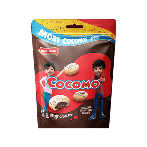 BISCONNI COCOMO TRIPLE CHOCOLATE 79G - Nazar Jan's Supermarket