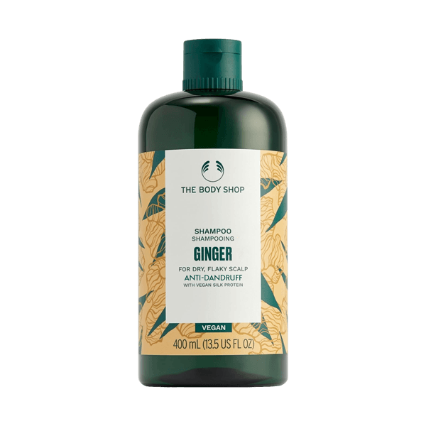 BODY SHOP GINGER ANTI DANDRUFF SHAMPOO 400ML - Nazar Jan's Supermarket