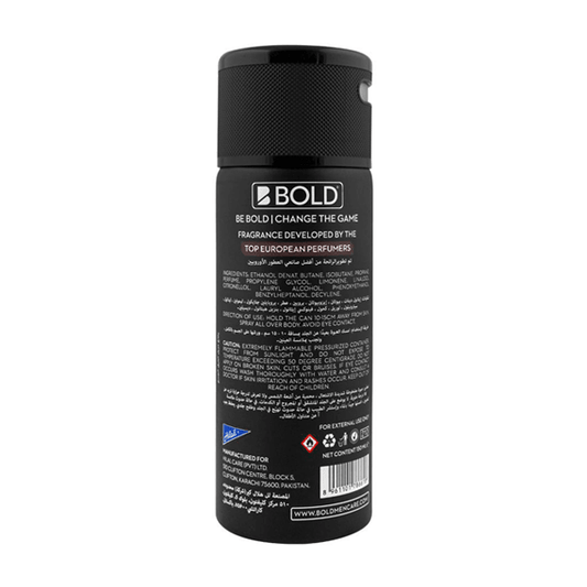 BOLD DARK FANTASY DEODORANT BODY SPRAY 150ML - Nazar Jan's Supermarket