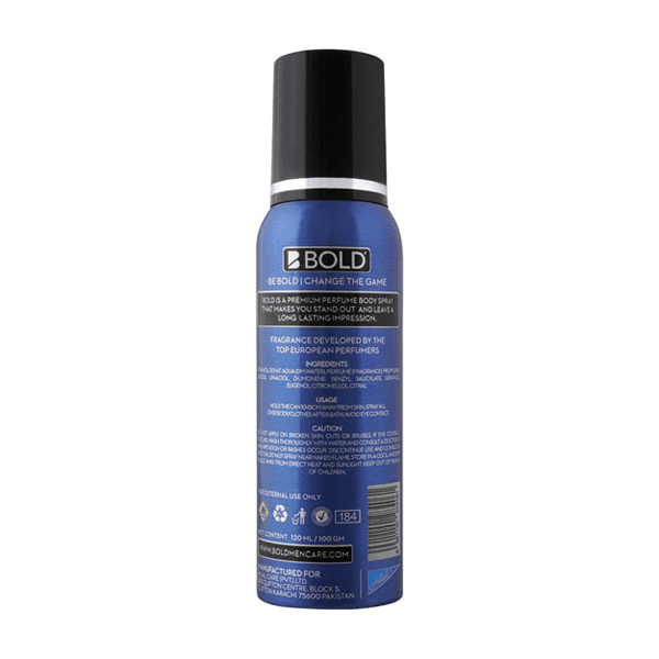 BOLD ELECTRIC BODY SPRAY 120ML - Nazar Jan's Supermarket