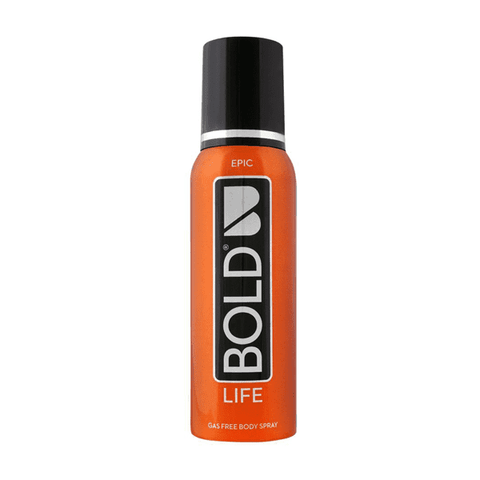 BOLD EPIC LIFE BODY SPRAY 120ML - Nazar Jan's Supermarket