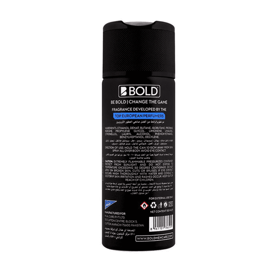 BOLD INFINITY DEODORANT BODY SPRAY 150ML - Nazar Jan's Supermarket