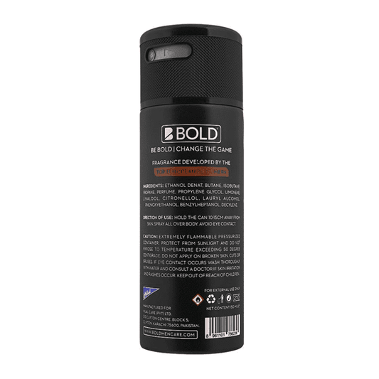 BOLD PARTY DEODORANT BODY SPRAY 150ML - Nazar Jan's Supermarket