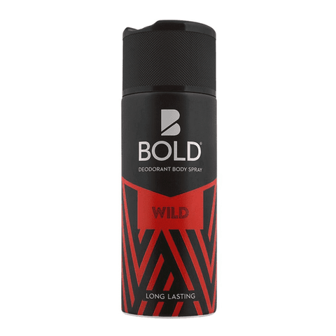 BOLD WILD DEODORANT BODY SPRAY 150ML - Nazar Jan's Supermarket