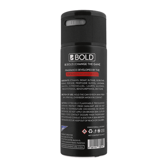 BOLD WILD DEODORANT BODY SPRAY 150ML - Nazar Jan's Supermarket