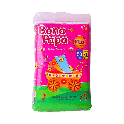 BONA PAPA BABY DIAPERS XL JUNIOR 11-25 KG 50PCS - Nazar Jan's Supermarket