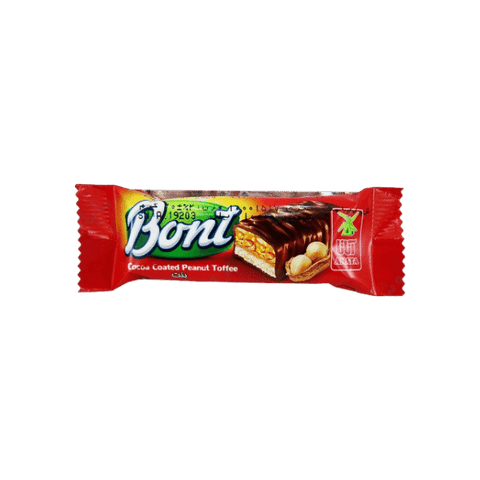 BONT COCOA COATED PEANUT TOFFEE 20G - Nazar Jan's Supermarket