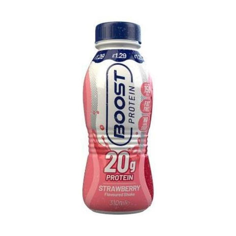 BOOST PROTEIN STRAWBERRY FLAVOUR SHAKE 310ML - Nazar Jan's Supermarket