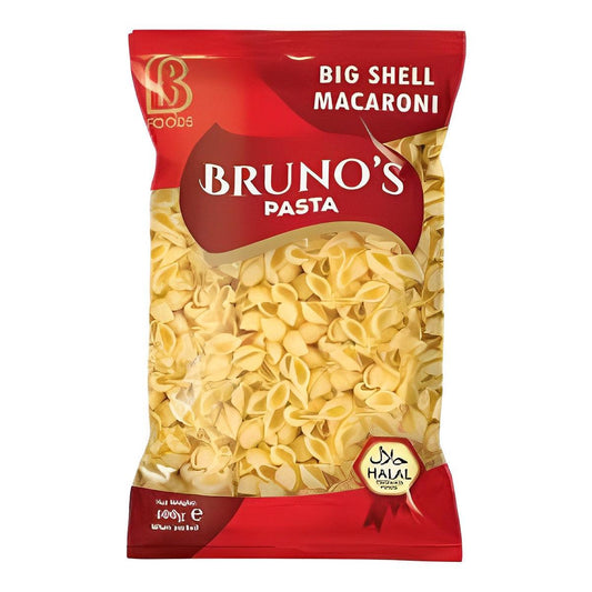 BRUNOS PASTA SHELL MACARONI 400G - Nazar Jan's Supermarket