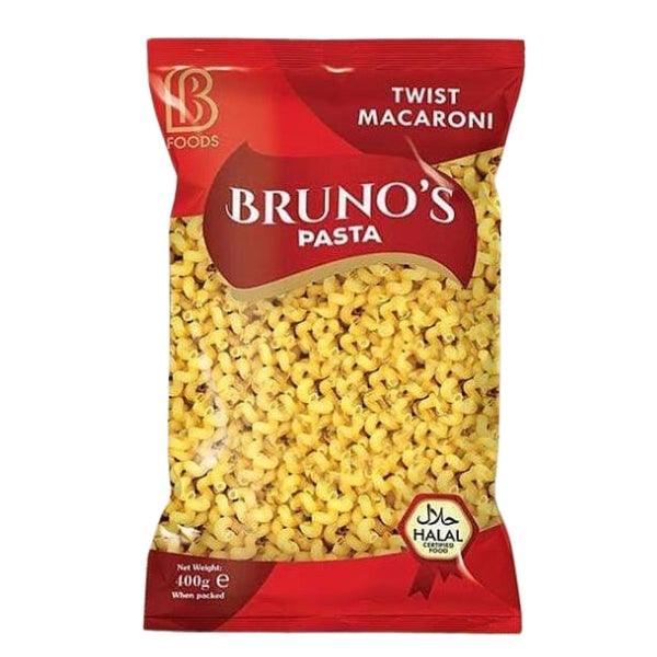 BRUNOS PASTA TWIST MACARONI 400G - Nazar Jan's Supermarket