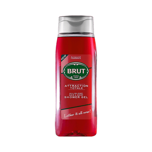 BRUT ATTRACTION TOTALE SHOWER GEL 500ML - Nazar Jan's Supermarket