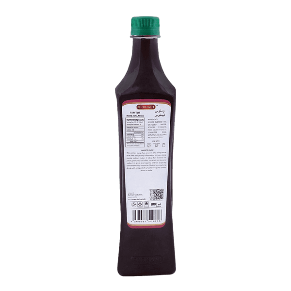 BURHANI C-ZUN VIMTOS SYRUP 800ML - Nazar Jan's Supermarket