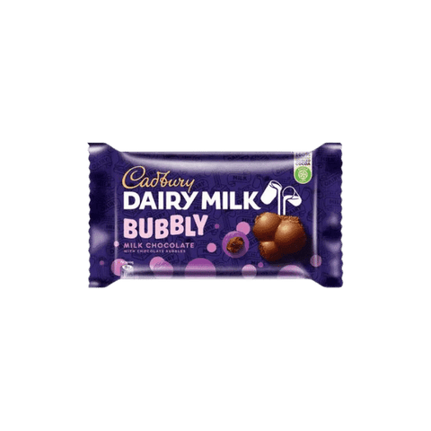 CADBURY DAIRY MILK BUBBLY CHOCOLATE 40G - Nazar Jan's Supermarket