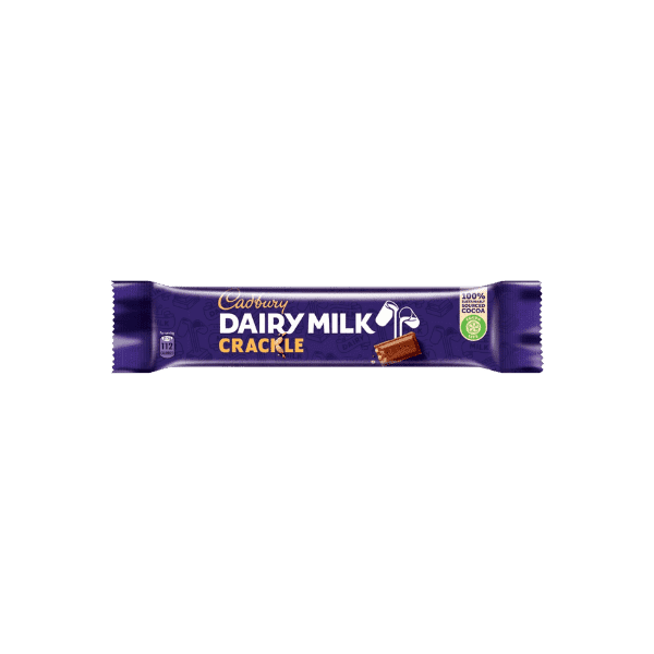 CADBURY DAIRY MILK CRACKLE CHOCOLATE 21.5G - Nazar Jan's Supermarket